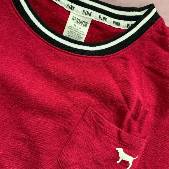 PINK Red Long-sleeve - Picture 2 of 3